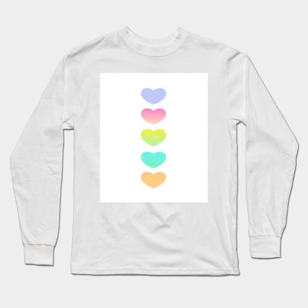 hearts Long Sleeve T-Shirt by PREMIUMSHOP